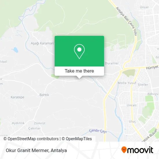 Okur Granit Mermer map