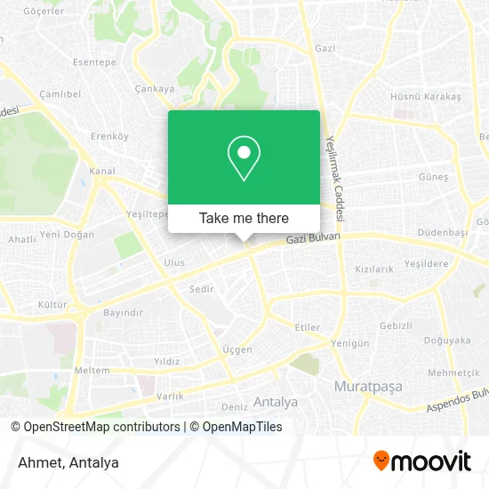 Ahmet map