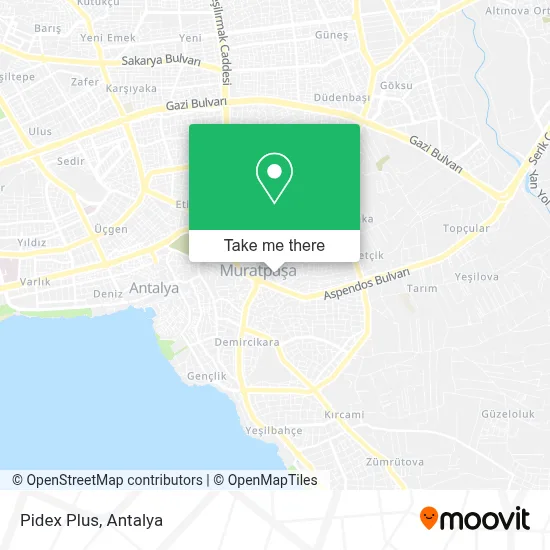 Pidex Plus map