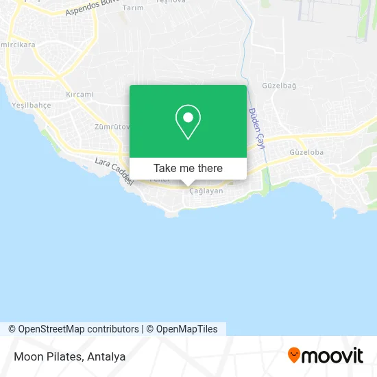 Moon Pilates map