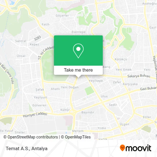 Temat A.S. map