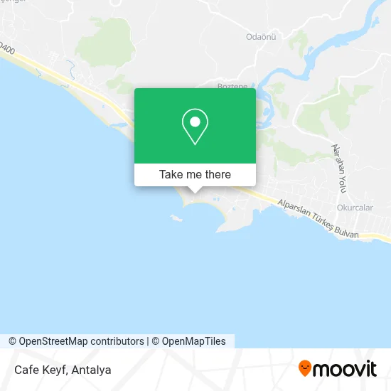 Cafe Keyf map