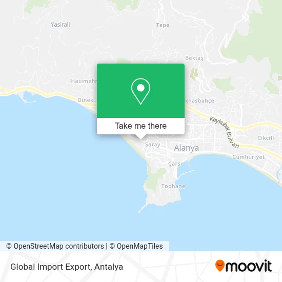 Global Import Export map
