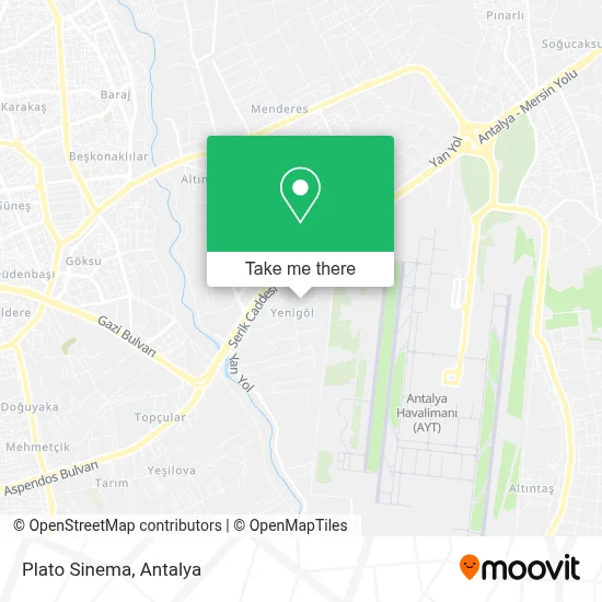 Plato Sinema map