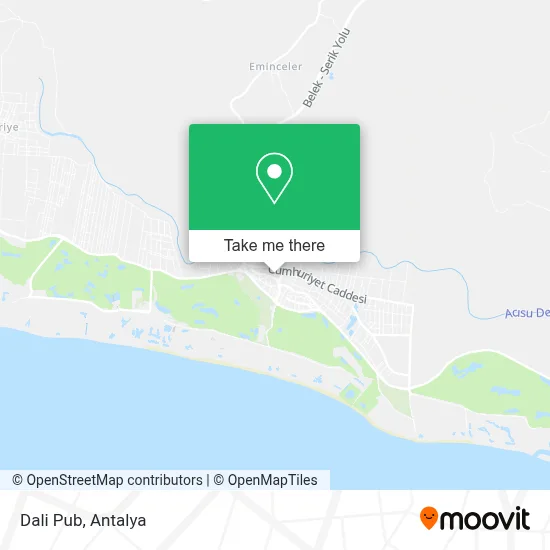 Dali Pub map
