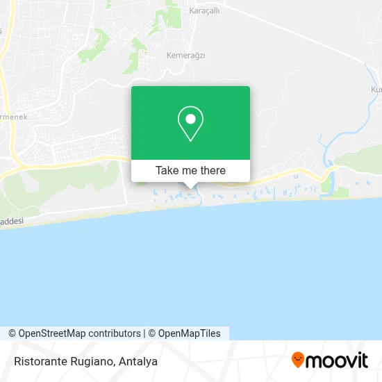 Ristorante Rugiano map