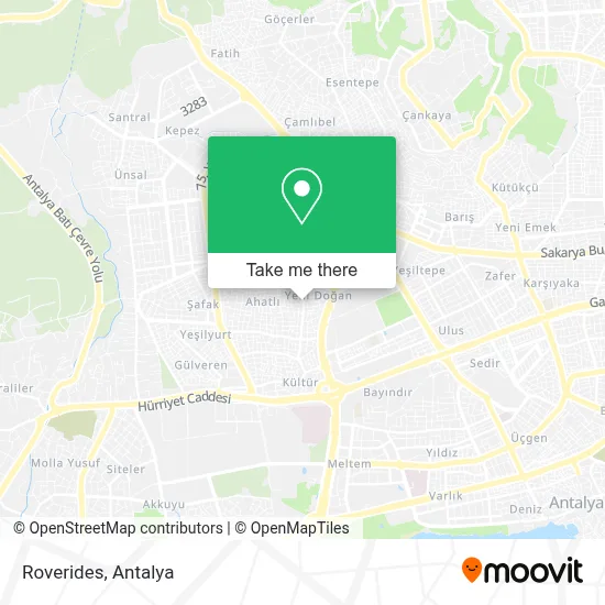 Roverides map