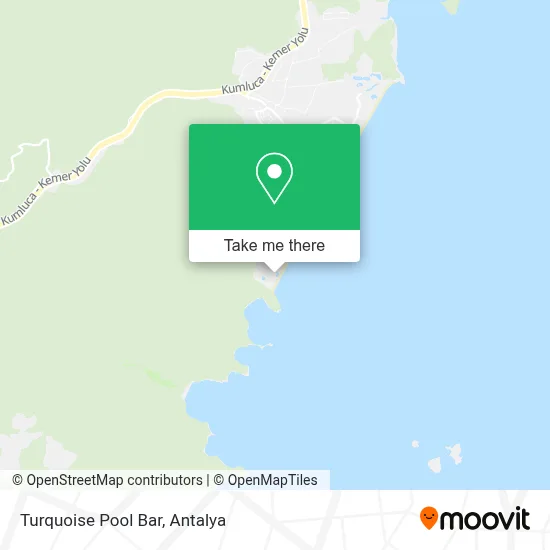Turquoise Pool Bar map