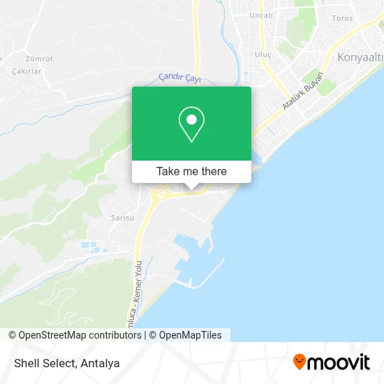 Shell Select map