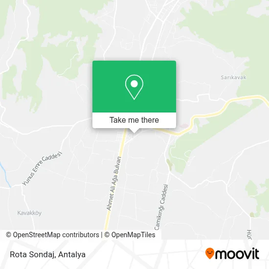 Rota Sondaj map