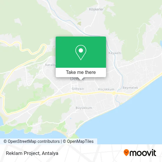 Reklam Project map