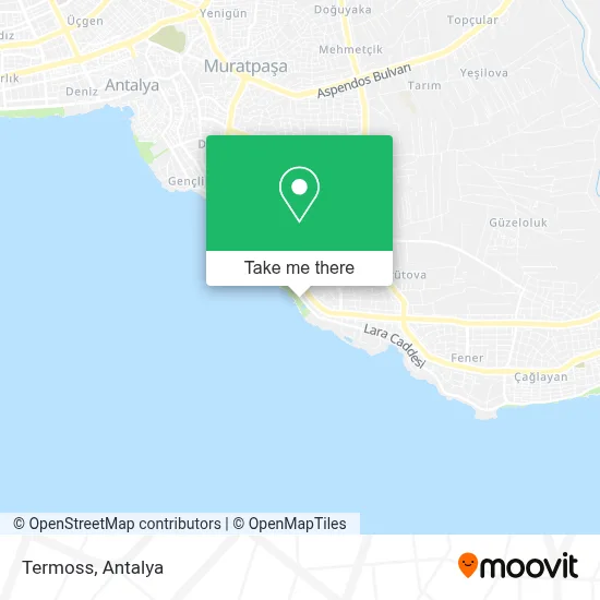 Termoss map