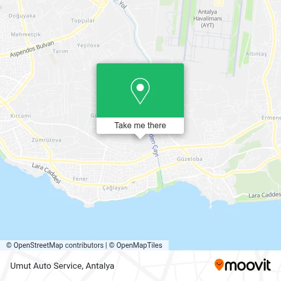 Umut Auto Service map