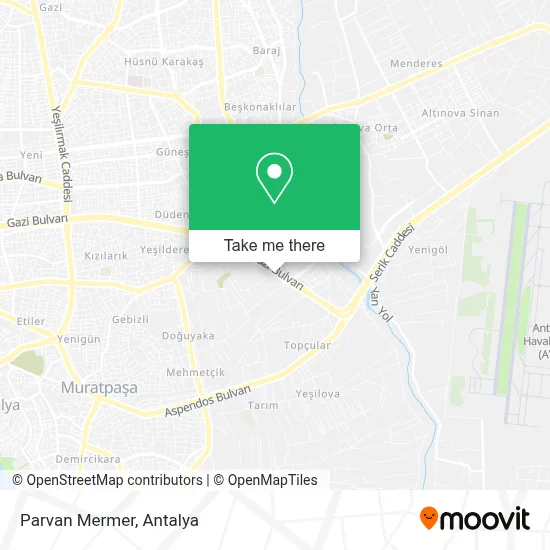 Parvan Mermer map