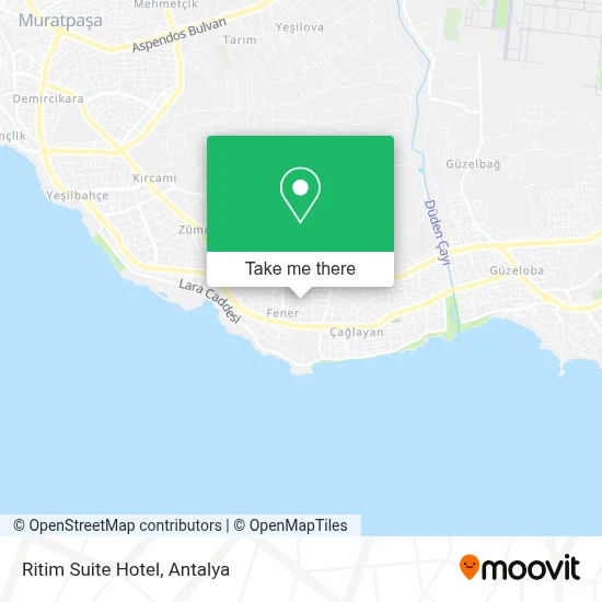 Ritim Suite Hotel map