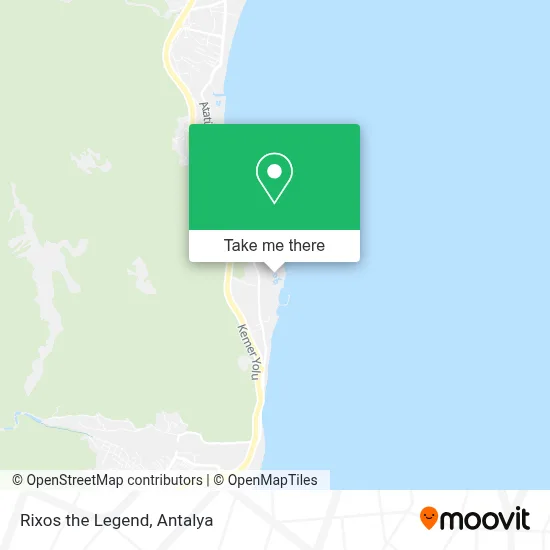 Rixos the Legend map