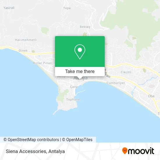 Siena Accessories map
