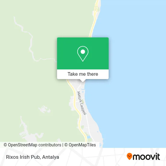 Rixos Irish Pub map
