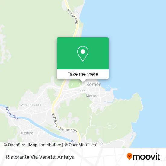 Ristorante Via Veneto map