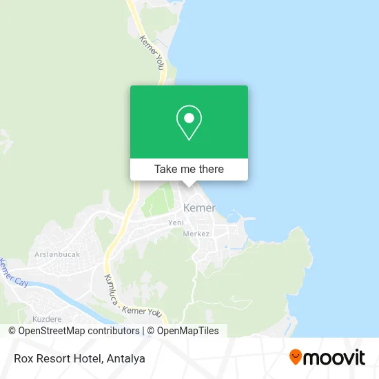 Rox Resort Hotel map