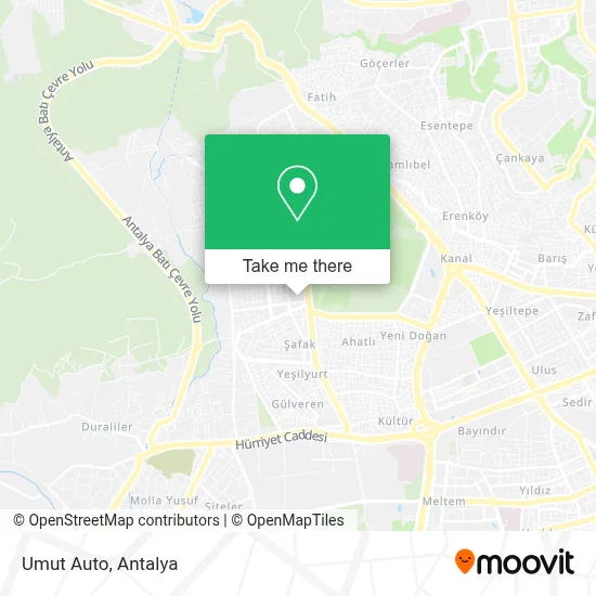 Umut Auto map