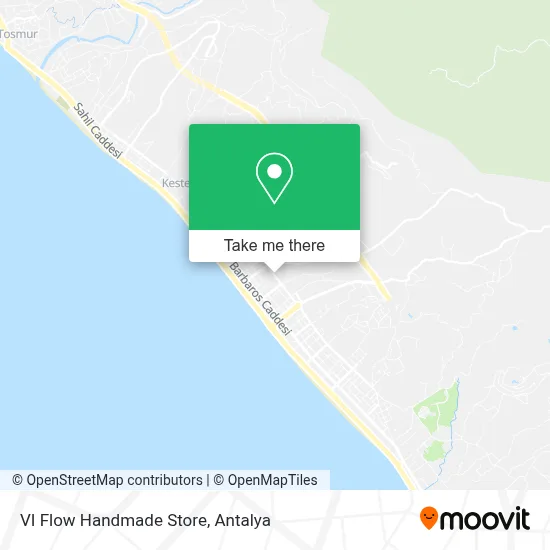 VI Flow Handmade Store map