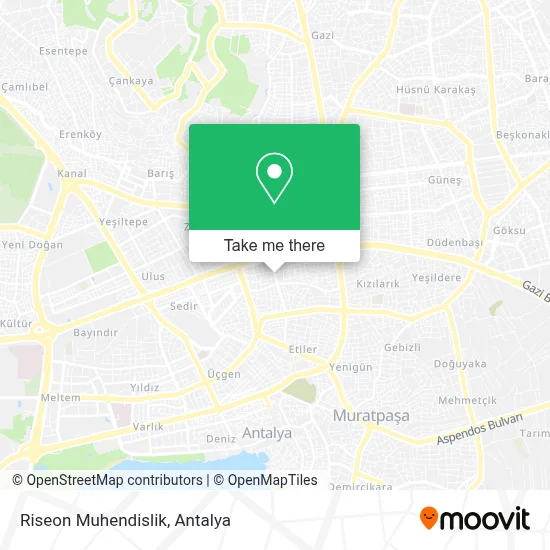 Riseon Muhendislik map