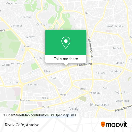 Rivriv Cafe map