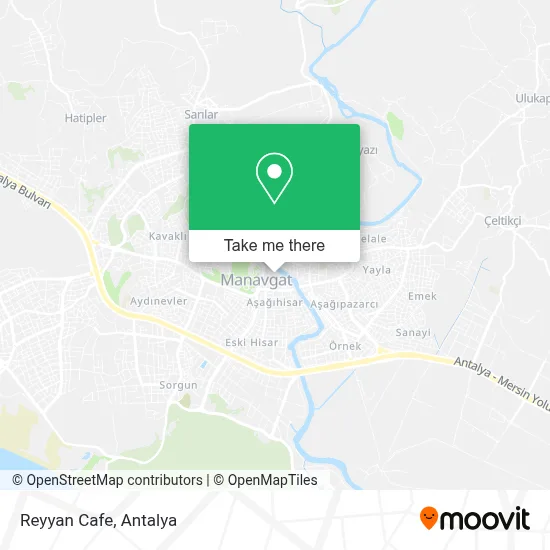 Reyyan Cafe map