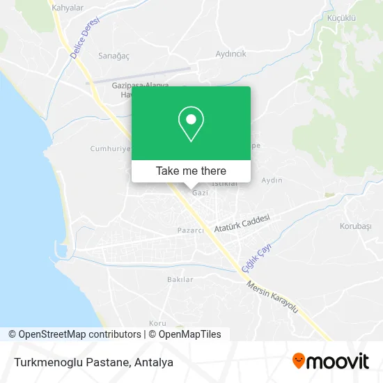 Turkmenoglu Pastane map