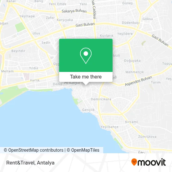 Rent&Travel map