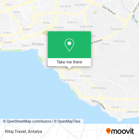Ritaj Travel map