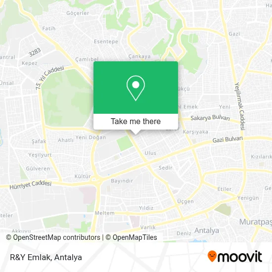 R&Y Emlak map