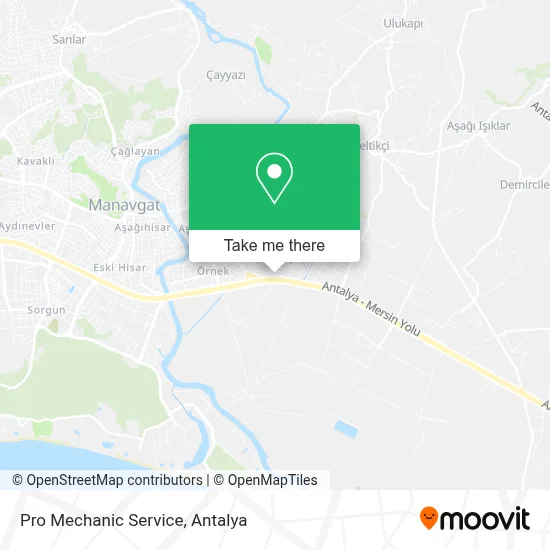 Pro Mechanic Service map