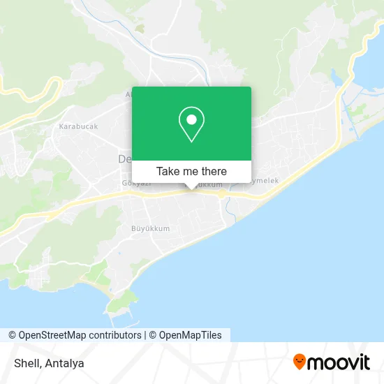 Shell map
