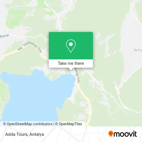 Adda Tours map