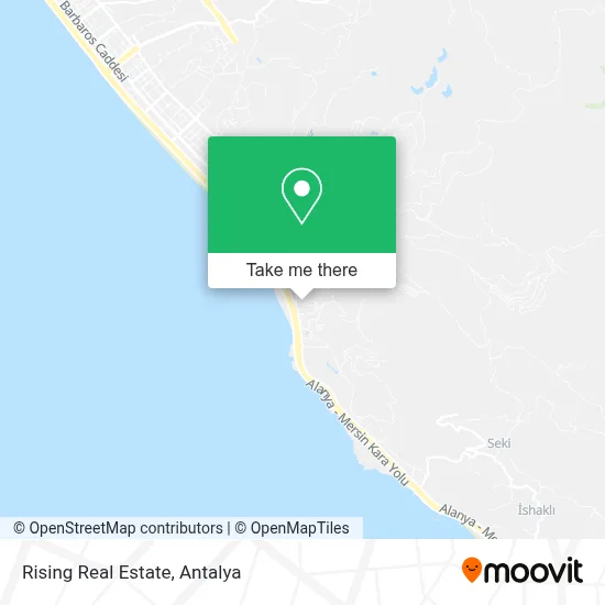Rising Real Estate map