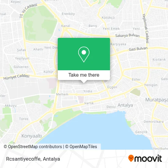 Rcsantiyecoffe map