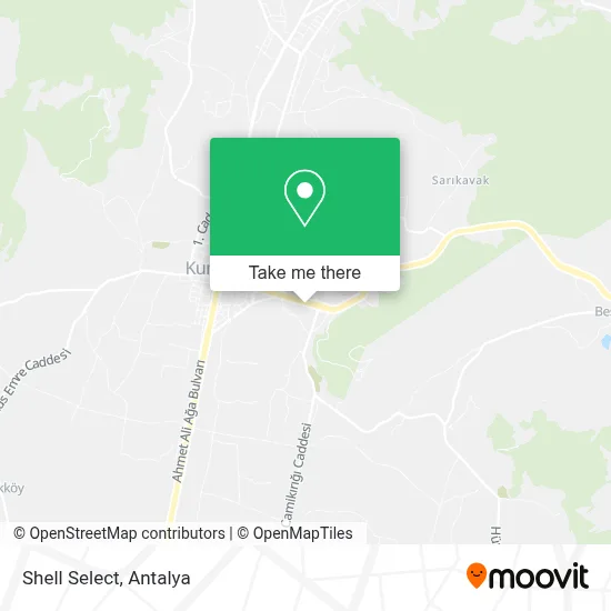 Shell Select map