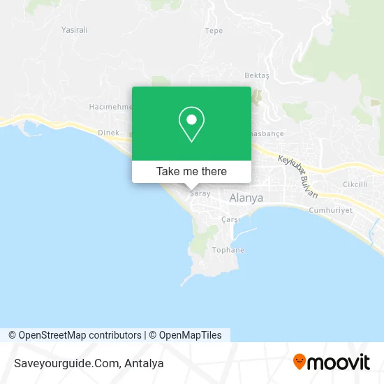 Saveyourguide.Com map