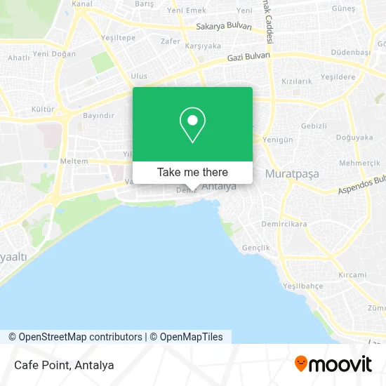Cafe Point map