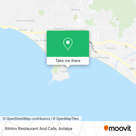 Rihtim Restaurant And Cafe map