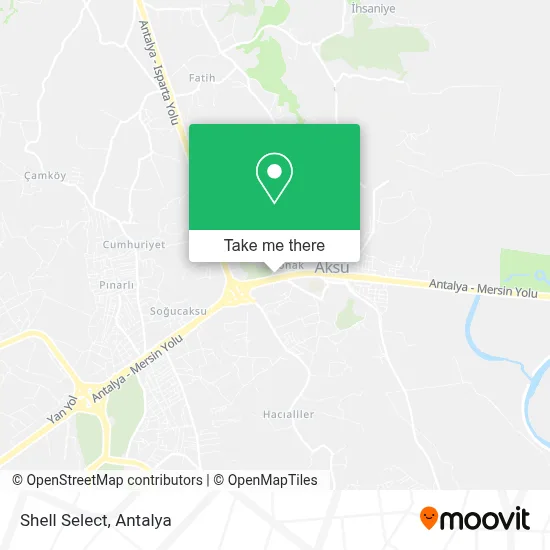 Shell Select map