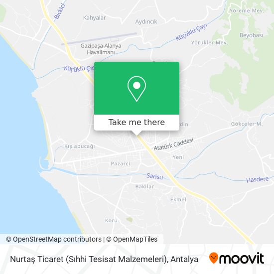 Nurtaş Ticaret (Sıhhi Tesisat Malzemeleri) map
