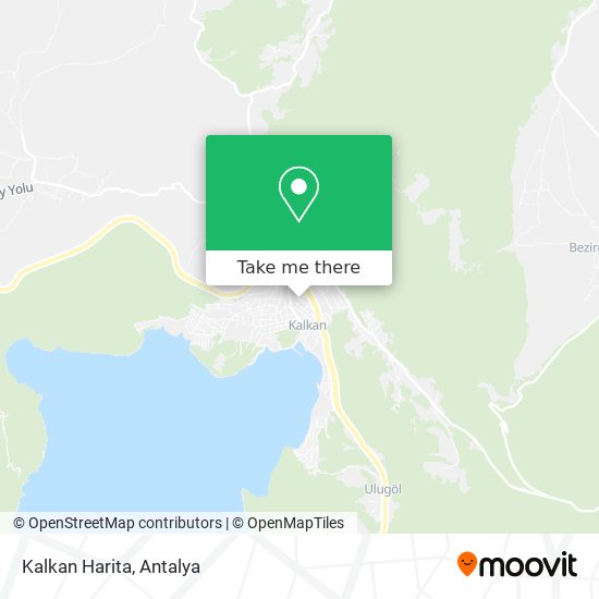 Kalkan Harita map