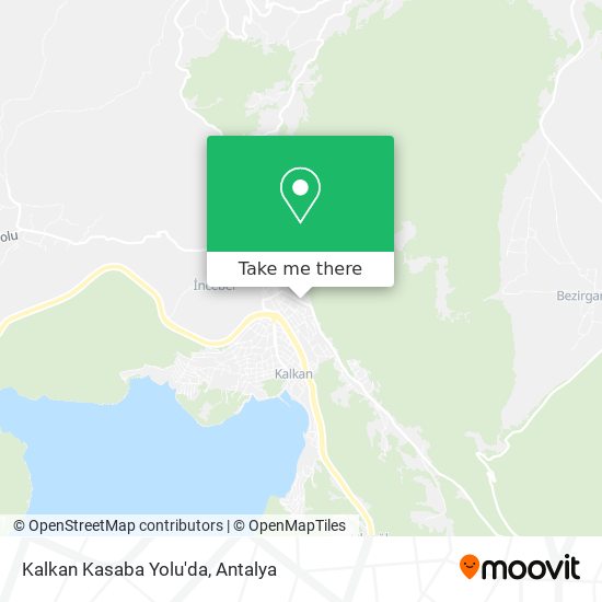 Kalkan Kasaba Yolu'da map