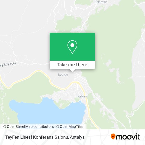TeyFen Lisesi Konferans Salonu map
