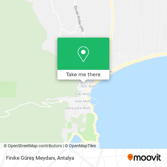 Finike Güreş Meydanı map