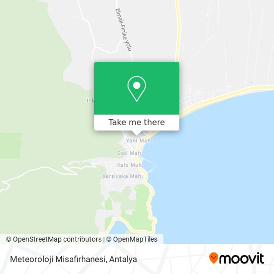 Meteoroloji Misafirhanesi map