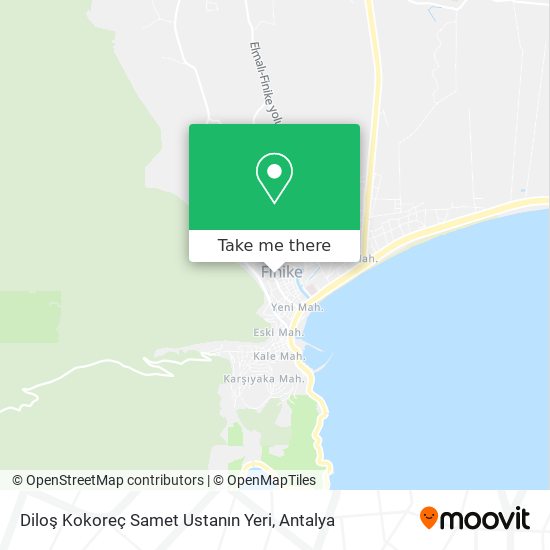 Diloş Kokoreç Samet Ustanın Yeri map